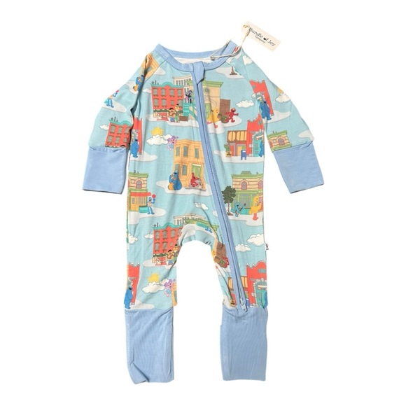 Bundle Of Joy Other - Vibrant Bundle of Joy Sesame Street Bamboo Zippy
